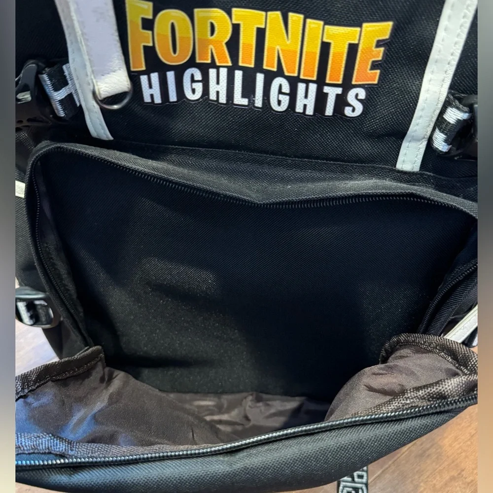 Limited Edition FORTNITE Highlights Black Backpack for Kids